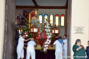 Procesión religiosa en El Ejido (Foto Francisco Javier Santana)